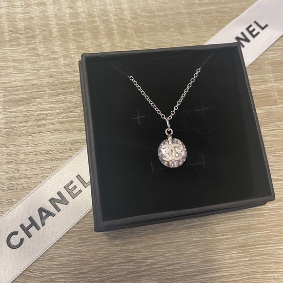 💎Delicate Authentic CHANEL Charm with 925 Silver Necklace💎 - Picture 5 of 16